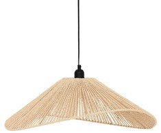 Atmosphera MYHA pakabinamas šviestuvas virš stalo, austas gaubtas, 58 cm