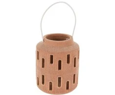 Home Styling Collection Žvakių žibintas, metalinis laikiklis, 10 x 13 cm