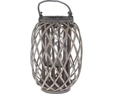 Home Styling Collection Pintas žibintas, Ø 27,5 x 41 cm, pilkas