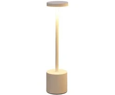 Home Styling Collection Lamp LED stalinė lempa su įkraunama baterija, metalinė, 34 cm