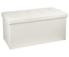 Atmosphera ottoman. sand color. 76 cm x 38 cm x 38 cm