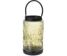 Home Styling Collection LED žibintas, spalvotas stiklas, 20,5 cm
