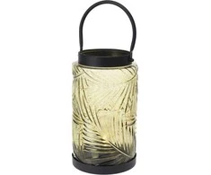 Home Styling Collection LED žibintas, spalvotas stiklas, 26 cm