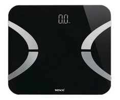 LED vonios kambario svarstyklės, 30 x 26 cm, WENKO