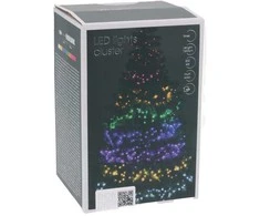 Christmas_To Tanki elektrinė girlianda CLUSTER, IP44, 800 LED, 8 režimai, įvairių sp., 16m