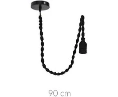 Home Styling Collection Lempos laikiklis su kabeliu lubiniam šviestuvui, 90 cm