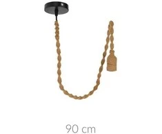 Home Styling Collection Lempos laikiklis su kabeliu lubiniam šviestuvui, 90 cm