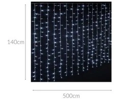 Fééric Lights and Christmas Šviesos užuolaida 150 LED, balta