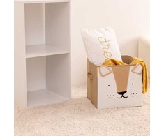 Atmosphera Createur Dinterieur ATMOSPHERA sulankstoma daiktadėžė LION, 29 x 29 cm