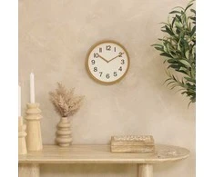 Loly sieninis laikrodis, Ø 22 cm, beige