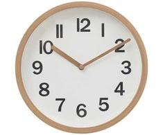 Loly sieninis laikrodis, Ø 22 cm, beige