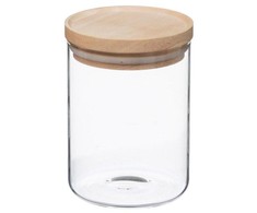 Secret De Gourmet Birus maisto indas su mediniu dangteliu, 600 ml