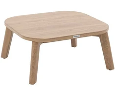 Uniprodo Žemas sodo stalas MANISSA, metalinis, 60 x 55 cm