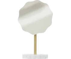 5five Simply Smart Kosmetinio veidrodėlio gėlė MARBY su papuošalų padėklu, Ø 12,2 cm