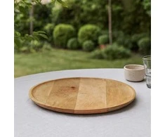 Secret De Gourmet Medinė lėkštė LIL, Ø 38 cm