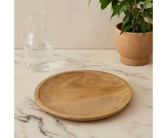 Secret De Gourmet Medinė lėkštė NIG, Ø 28 cm