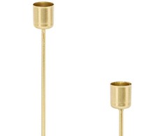Bikuvalt Žvakidė Atmosphera 204307, metalas, H20 cm, aukso