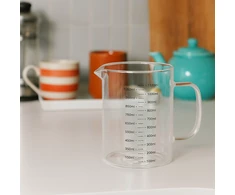 ZOPA stiklinis virtuvės matavimo puodelis, 1 l