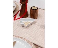 Home Styling Collection Medinė žvakidė, akacija, 8 cm