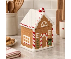Atmosphera Gingerbread house-shaped cookie jar, 1.5 l