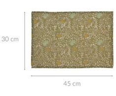 Home Styling Collection Medvilninis padėkliukas su gėlėmis, 45 x 30 cm