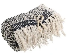 Home Styling Collection Cotton Medvilninė lovatiesė Mélange, 130 x 170 cm