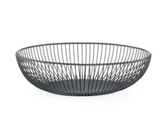 Zeller Metalinis dubuo virtuvei, vaisių krepšelis, dekoratyvinis vielinis dubuo.