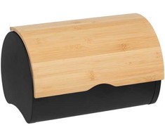 Bamboo Metalinė duonos dėžutė su bambukiniu dangteliu SENSIA