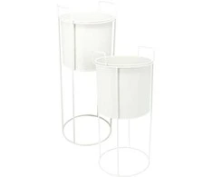 Home Styling Collection PIECES Metaliniai gėlių vazonai IDEM, 2 vnt.