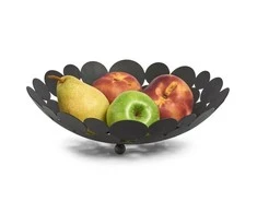 Metal fruit basket, Ø 29 cm, juodas, ZELLER