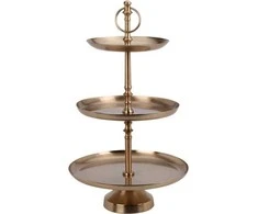 Mondex Metalinė lėkštė, 3 lygių, 50 cm