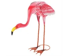 ProGarden Metalinė sodo figūrėlė flamingas, 65 cm