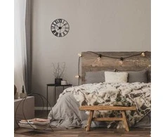 Segnale Sieninis laikrodis metalinas juoda 57 cm