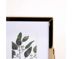 Nuotraukų rėmelis Home Styling Collection Metalinis rėmelis trims nuotraukoms, paspartas, 22 x 12 x 1 cm
