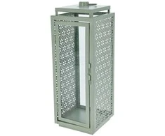 ProGarden Metalinis žibintas žvakei, 14,5 x 14,5 x 39 cm