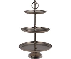 Mondex Metalinė lėkštė, 3 lygių, 50 cm
