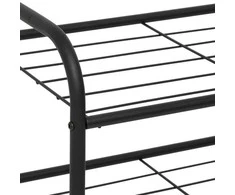 5five Simply Smart METTY metalinė batų lentyna, 2 aukštai, 71 cm