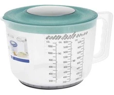 Home Styling Collection Virtuvinis matavimo puodelis su svarstyklėmis, 2 l