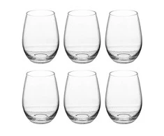 MIDNIGHT tumbler glass set, 540 ml, 6 pcs