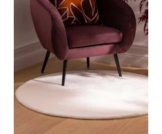 Atmosphera Carpet Minkštas apvalus kilimas COUKA, Ø 118 cm