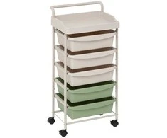 Mobilny organizer DESKOLOR, 6 stalčiai, 82 cm