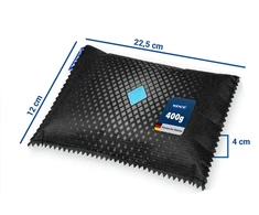 Moisture absorber for car with indicator, 2x 400g, WENKO