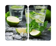 MOJITO stiklo apsauginės plokštės viryklei - 2 vnt, WENKO