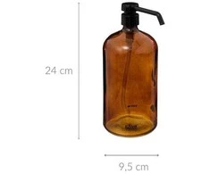 5five Simply Smart Muilo dozatorius, vonios skystis, stiklinė, 1 l