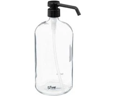 5five Simply Smart Muilo dozatorius, vonios skystis, stiklinė, 1 l