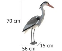 ProGarden Sodo dekoracija garnys 72 cm