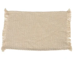 KOOPMAN Natural jute placemat for a table, 45 x 30 cm