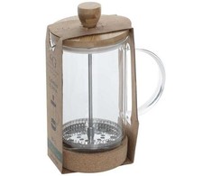Secret De Gourmet NATURE BAMBOO Stūmoklinis kavos plakiklis, 600 ml