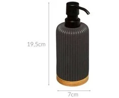 5five Simply Smart NATUREO liquid soap dispenser, juodas