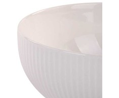 LSA Porcelianinis dubenėlis BONE RIBBED, baltos s., 14 cm